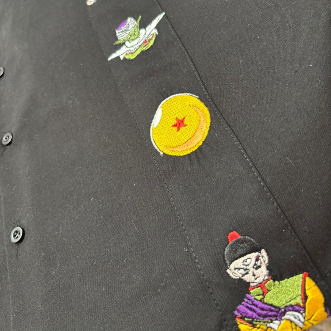 Camisa Guayabera Dragón Ball