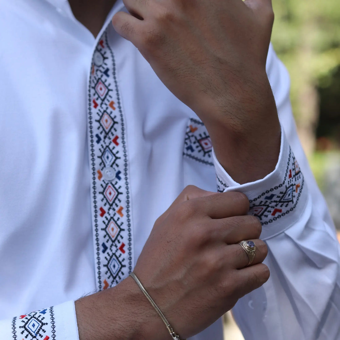 Long Sleeve Guayabera Shirt CL