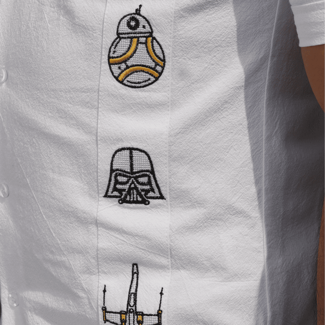 Galactic Guayabera Shirt