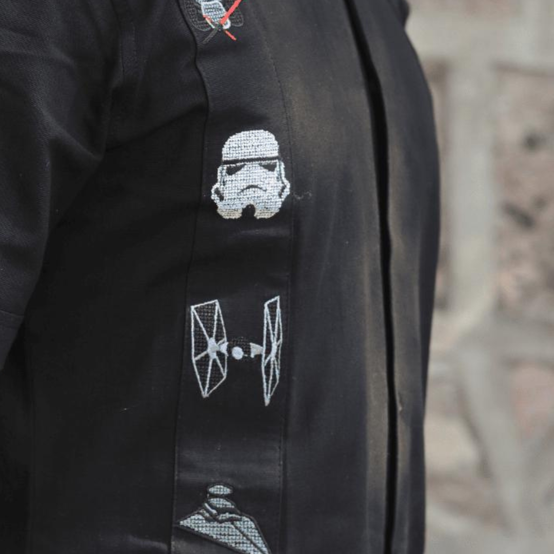 Long Sleeve Empire Guayabera Shirt
