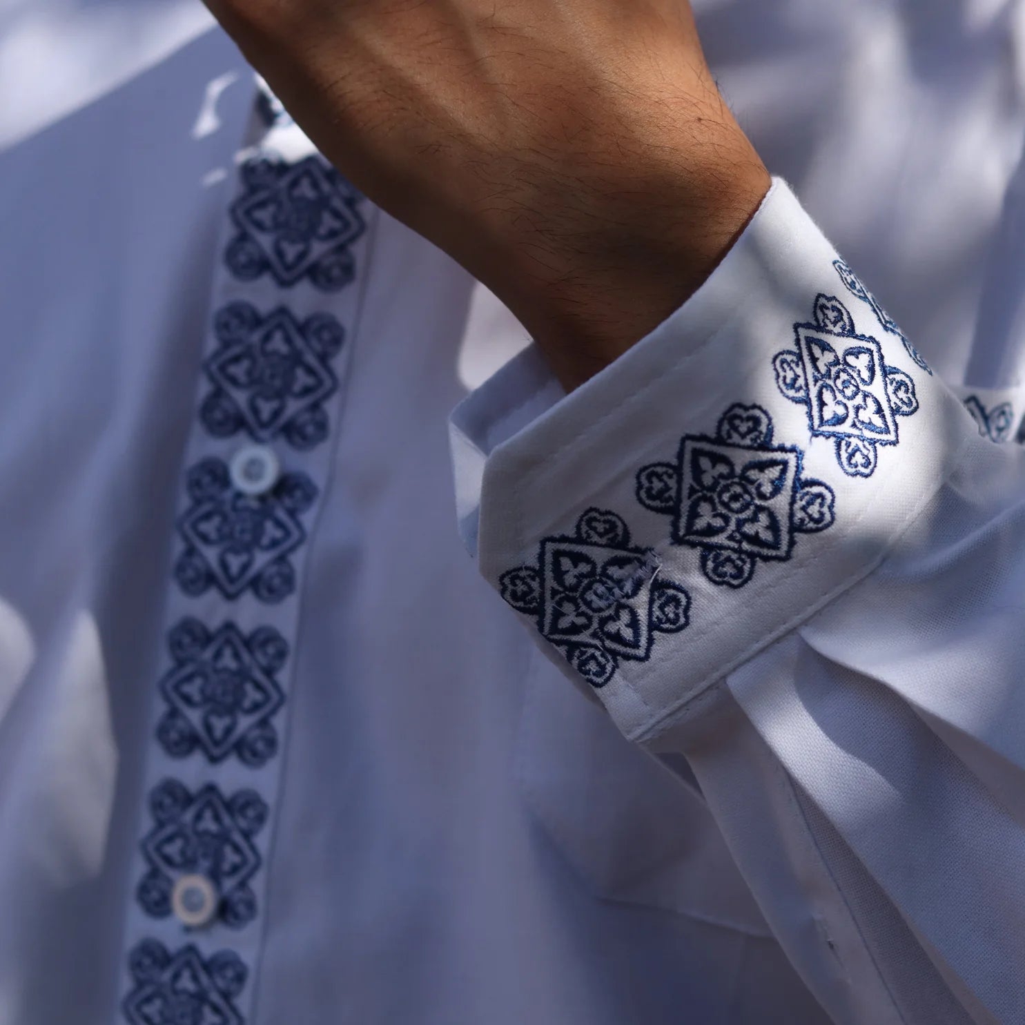 Talavera Long Sleeve Guayabera Shirt